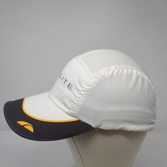 Go Lite Slideback 5 Panel Hat White One Size Adjustable Headsweats - Picture 3 of 9